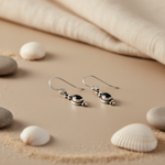 将图像加载到图库查看器中， 925 Silver Oval Stone Drop Earrings | Women's Daily Wear Jewelry
