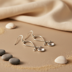 将图像加载到图库查看器中， 925 Silver Earrings with Gemstone | Dangle Earrings for Women

