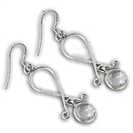 将图像加载到图库查看器中， 925 Silver Earrings with Gemstone | Dangle Earrings for Women
