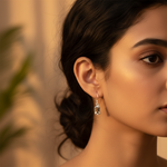 将图像加载到图库查看器中， 925 Silver Citrine Drop Earrings | Women's Jewelry Gift
