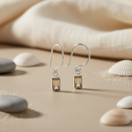 将图像加载到图库查看器中， 925 Silver Citrine Drop Earrings | Women's Jewelry Gift
