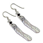 将图像加载到图库查看器中， 925 Silver Freshwater Pearl Garnet Earrings | Women's Jewelry
