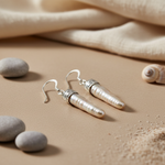 将图像加载到图库查看器中， 925 Silver Pearl Drop Earrings for Women | Elegant Jewelry
