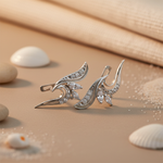 Load image into Gallery viewer, 925 Silver Cubic Zirconia Earrings for Women | Elegant Jewelry
