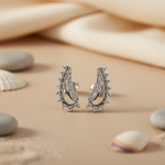 将图像加载到图库查看器中， 925 Silver Cubic Zirconia Stud Earrings | Women's Jewelry Gift
