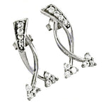 将图像加载到图库查看器中， 925 Silver Cubic Zirconia Earrings for Women | Gift Jewelry
