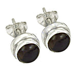 将图像加载到图库查看器中， 925 Silver Black Pearl Stud Earrings | For Women | Gift
