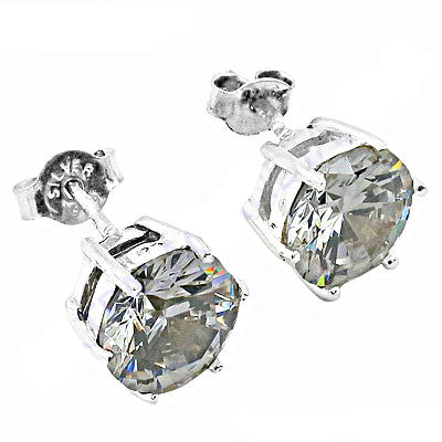 925 silver cubic zirconia stud earrings for women | gift