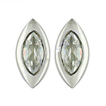 将图像加载到图库查看器中， Silver Marquise Crystal Stud Earrings | Women's Jewelry Gift
