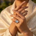 Load image into Gallery viewer, Silver Stone Stud Earrings for Women | Daily Wear Jewelry
