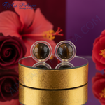 Load image into Gallery viewer, Tiger Eye Stud Earrings | Gemstone Jewelry for Women
