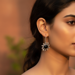 Load image into Gallery viewer, 925 Sterling Silver Black Onyx Earrings for Women | Gift
