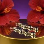 Load image into Gallery viewer, 925 Silver Amethyst Drop Earrings for Women | Gemstone Jewelry
