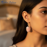 Load image into Gallery viewer, 925 Sterling Silver Pink Opal Drop Earrings for Women | Gift
