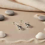 将图像加载到图库查看器中， 925 Silver Smoky Quartz Drop Earrings for Women | Dangle Earrings

