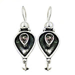 将图像加载到图库查看器中， 925 Silver Amethyst Drop Earrings for Women | Dangle Earrings
