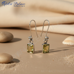 Load image into Gallery viewer, Citrine Gemstone Drop Earrings in 925 Silver for Women
