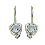 将图像加载到图库查看器中， 925 Silver Cubic Zirconia Drop Earrings for Women | Gift
