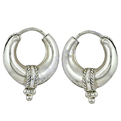 925 silver hoop earrings for women | daily wear jewelry