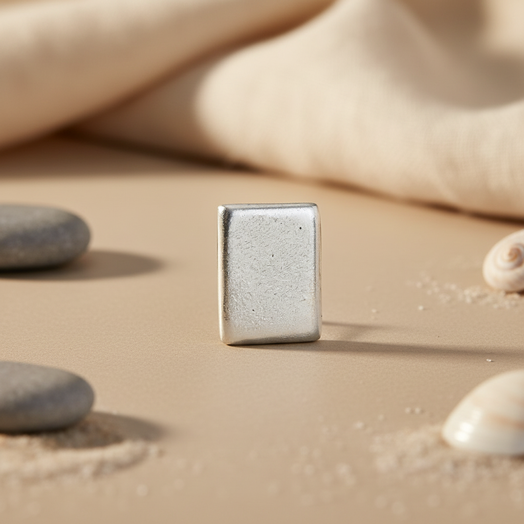 Silver Rectangular Stud Earrings | Everyday Jewelry