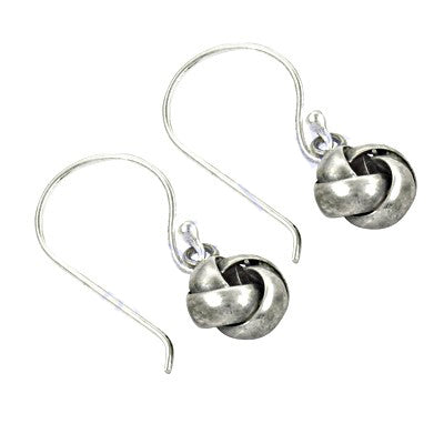 925 sterling silver knot earrings for women | dainty jewelry