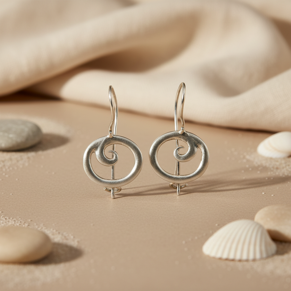 925 Silver Treble Clef Earrings | Musical Note Jewelry