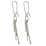 将图像加载到图库查看器中， Silver Dangle Earrings for Women | Chic Minimalist Jewelry
