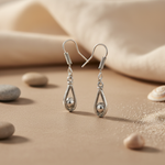 将图像加载到图库查看器中， 925 Silver Teardrop Earrings for Women | Daily Wear Jewelry
