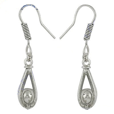 925 silver teardrop earrings for women | daily wear jewelry