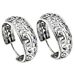 Load image into Gallery viewer, 925 Silver Filigree Cuff Bracelets for Women | Openwork Jewelry
