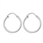 将图像加载到图库查看器中， Silver Hoop Earrings for Women | Simple Everyday Jewelry
