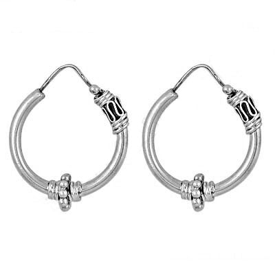 925 Silver Hoop Earrings for Women | Daily Wear Jewelry