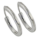 将图像加载到图库查看器中， 925 Sterling Silver Hoop Earrings for Women | Daily Wear
