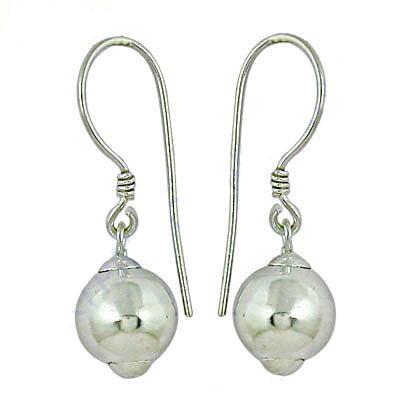 925 sterling silver ball drop earrings for women | dangle earrings