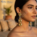 Load image into Gallery viewer, Citrine Gemstone Dangle Earrings | 925 Silver | Women&#39;s Jewelry
