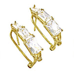 将图像加载到图库查看器中， gold plating Cubic Zirconia Ear Climbers | Women's Fashion Jewelry
