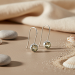 将图像加载到图库查看器中， 925 Silver Gemstone Drop Earrings for Women | Daily Wear
