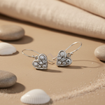 将图像加载到图库查看器中， 925 Silver Cubic Zirconia Heart Earrings for Women | Gift
