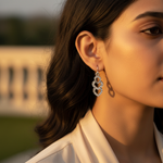 Load image into Gallery viewer, 925 Silver Double Heart Earrings | Women's Jewelry | Gift
