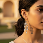 Load image into Gallery viewer, 925 Sterling Silver Dangle Earrings with Pearls | For Women
