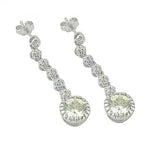 Load image into Gallery viewer, 925 Silver Cubic Zirconia Dangle Earrings for Women | Gift
