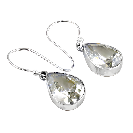 Stunning Sparkling CZ 925 Silver Earrings - Elegant Jewelry for Every Occasion