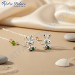 Load image into Gallery viewer, 925 Sterling Silver Bunny Charm Bracelet for Women | Gift Jewelry
