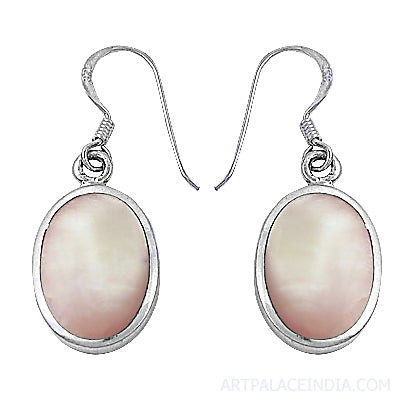 925 sterling silver mother of pearl earrings for women | gift