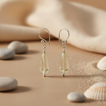 将图像加载到图库查看器中， 925 Silver Teardrop Earrings with Gemstone | For Women
