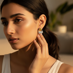 将图像加载到图库查看器中， 925 Silver Citrine Gemstone Earrings for Women | Gift Jewelry

