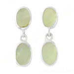 将图像加载到图库查看器中， 925 Silver Mother of Pearl Drop Earrings for Women | Gift
