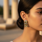 将图像加载到图库查看器中， 925 Silver Citrine Gemstone Earrings | Women's Jewelry Gift
