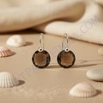 Load image into Gallery viewer, Smoky Quartz Drop Earrings | 925 Sterling Silver | For Women
