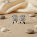 Load image into Gallery viewer, Silver Stud Earrings for Women | Daily Wear Jewelry
